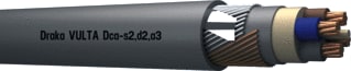 Draka - VULTA Dca VG-YMvKas Voedingskabel v/a 1 kV vaste aanleg Vulta Dca-S2 4X16 Mt