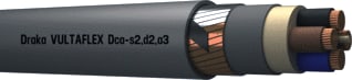 Draka - VULTAFLEX Dca VG-YMvKas rss Voedingskabel v/a 1 kV vaste aanleg Vultafl Dca-S2 4X95 Mt