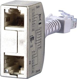 Metz Connect - PBD5 Cablesharing adapter Sharing Adapter Pnp2