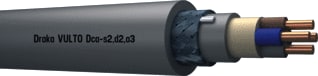Draka - VULTO Dca VO-YMvKas Voedingskabel v/a 1 kV vaste aanleg Vulto Dca-S2 4X4 Mt