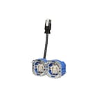 ABB - WGST Hollewanddoos met schakelmateriaal 2X Hw52-F 2Xwcd B2Ca Gst18