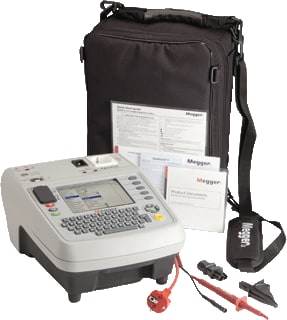 Megger - PAT400 Draagbare apparaattester/PAT-tester app.tst pat450