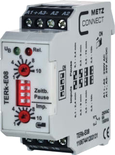 Metz Connect - CBFAA Tijdrelais terk-e08 230v~ 24v~/=