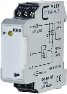Metz Connect - CDDGA Converter Krs-E06 24V~/= O.Hand