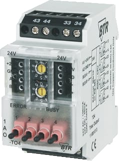 Metz Connect - MODBUS I/O-module bussysteem mr-to4 modbus rtu