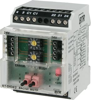 Metz Connect - MODBUS I/O-module bussysteem Mr-Dio4/2 Rtu