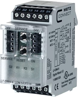 Metz Connect - LON I/O-module bussysteem lf-dm4/4 ft5000