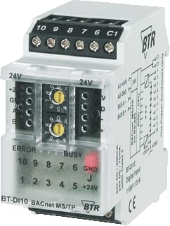 Metz Connect - BACnet I/O-module bussysteem Bmt-Di10 Ms/Tp