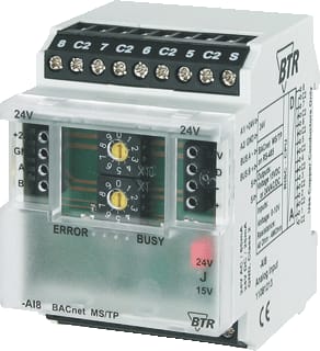 Metz Connect - BACnet I/O-module bussysteem Bmt-Ai8 Mc/Tp