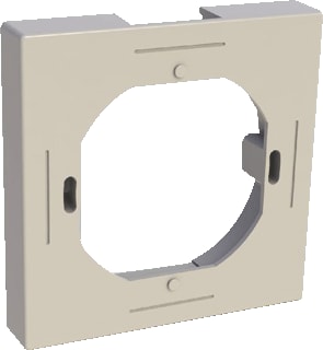 Attema - K25/P25 Uitbreidingsdoos leidingkanaal Plusrand Pr25 Creme