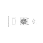 Wolf - LH Montageframe voor HVAC Bev.Console Lh63/100 Se2