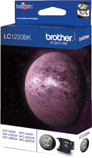 Brother - Verbr.mat. vr fax/printer/all-in-1 Cartridge Lc1220Bk
