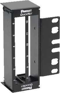 Panduit - QUICKNET Front-/patchpan. leeg kast/lessenr beugel tbv fab mod