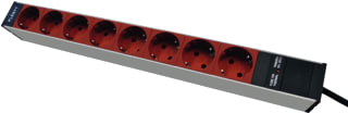 Ratio Electric - Plenty Energiedistributiepanel (PDU) Snrc 8Xra Rd 19"