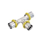 Comap - SKINpress Gas G7130V Fitting met 3 aansluitingen csar gas t20x2-20x2-20x2