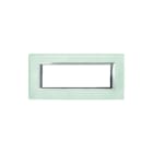Bticino - Axolute Afdekraam schakelmateriaal afdkrm axo kristall 6 mod