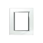 Bticino - Axolute Afdekraam schakelmateriaal afdkrm axo white 3+3 mod