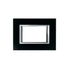 Bticino - Axolute Afdekraam schakelmateriaal afdkrm axo nachtzw gls3m