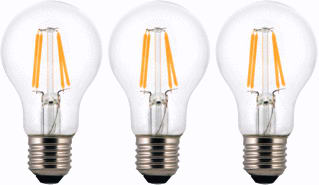 Bailey - EcoPack LED-lamp Ecop Fil E27 6W 2700K Ds3