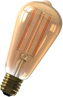 Calex - LED-lamp bail long fil e27 4w 2100 gold