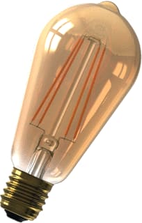 Calex - LED-lamp bail fila st64 e27 6w gold dim