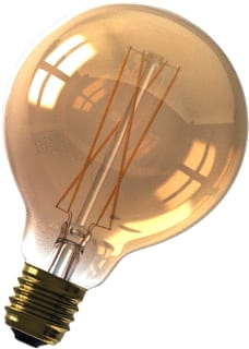 Calex - LED-lamp bail fila g95 e27 6w gold dim
