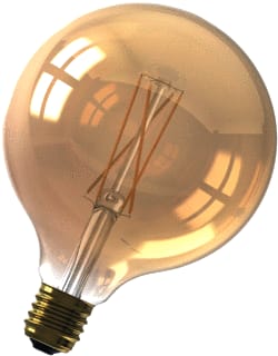 Calex - LED-lamp bail fila g125 e27 6w gold dim