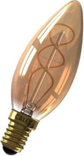 Calex - LED-lamp bail fil c35 e14 4w gold dim