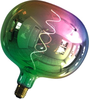 Calex - LED-lamp bail fil boden e27 4w 2k opal