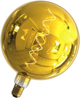 Calex - LED-lamp bail fil kalmar e27 4w 2k gold