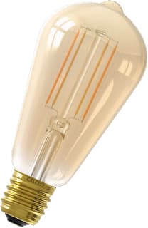 Calex - LED-lamp bail smart st64 e27 7w gold