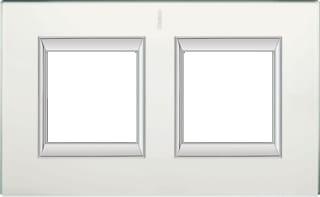 Bticino - Axolute Afdekraam schakelmateriaal afdkrm axo matglshor 2x2