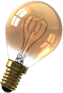 Calex - LED-lamp bail fil g45 e14 4w 2100 gold