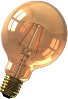 Calex - LED-lamp bail fila g95 e27 2w 2100 gold