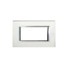 Bticino - Axolute Afdekraam schakelmateriaal afdkrm axo matglsrcht 4m
