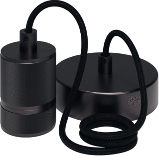 Calex - Lampfitting Bail Pendant 1.5M Grey E27
