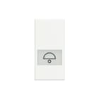 Bticino - Axolute Bed.element / centr.pl. schakelmat. Axo Tts Bel 1M Wt