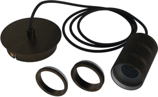 Calex - Lampfitting Bail Pendel E27 Brons 2M