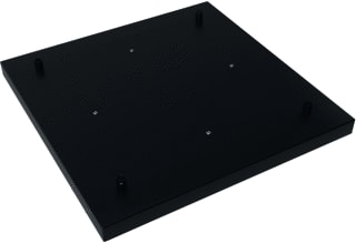 Calex - Mech. toebeh. verlichtingsarmatuur bail plafondplaat mzwart 4 gat