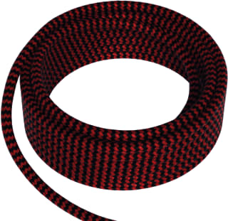Calex - Aansluitleiding textile cable 1.5m zw/rd