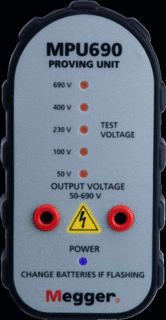 Megger - Spanningzoeker Mpu690 2P Tstr Proving Unt