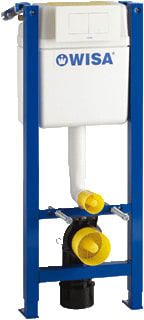 Wisa - XT 98 Inbouwreservoir met frame Vrwnd Wc H98
