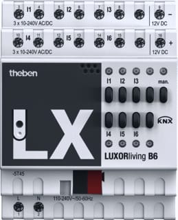Theben - LUXORliving Binaire ingang bussysteem Bin Ing B6