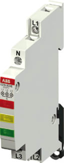 ABB - System pro M compact E210 Signaallamp modulair Signled Rd,Gl,Gn 415230Ac