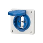 Mennekes - Schuko Wandcontactdoos modulair 16A 2P+A 230V Bl