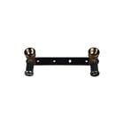 Henco - 28P platte plaat Muurplaat op beugel Pers Dub/M/Pl 14X/16X1/2"