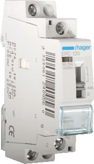 Hager - Installatiehulpschakelaar modulair Magnsch. 25A Handb.1M.230V