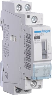 Hager - Installatiehulpschakelaar modulair magnsch. 25a h 2m. 12vac