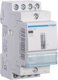 Hager - Installatiehulpschakelaar modulair Magnsch.16A Hbd 2M.2V.230V