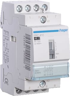 Hager - Installatiehulpschakelaar modulair magn16a han altern. erc425